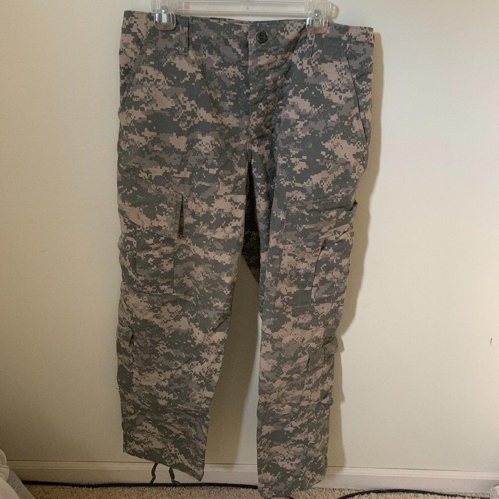 Army Combat Uniform Pants Trousers Military Camo